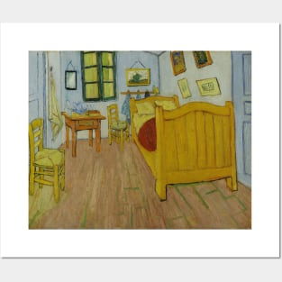 Bedroom in Arles (1888) Vincent van Gogh Posters and Art
